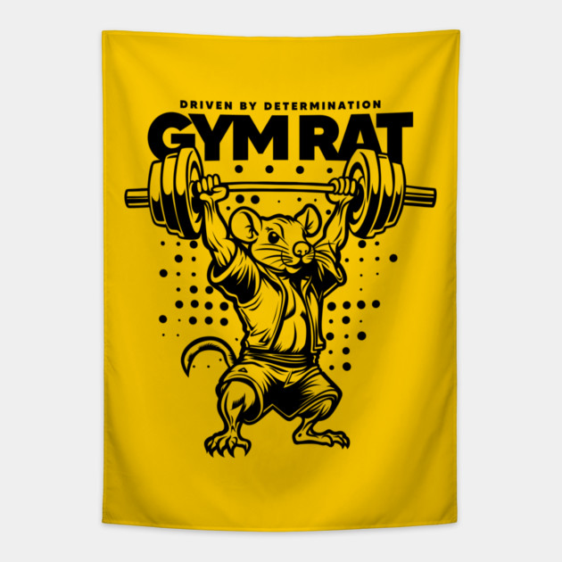 GYM RAT Tapestry by artslaves