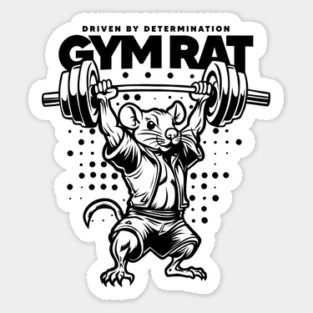GYM RAT Sticker