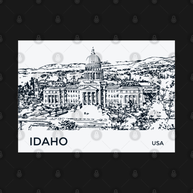 Idaho State USA by Lakeric