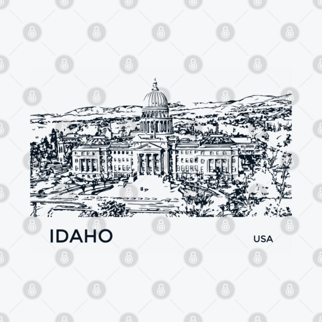 Idaho State USA by Lakeric