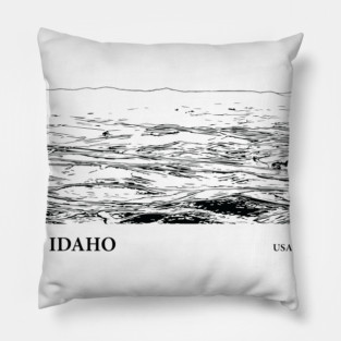 Idaho USA Pillow