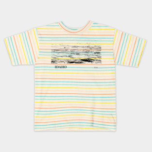 Idaho USA Kids T-Shirt