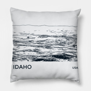 Idaho USA Pillow