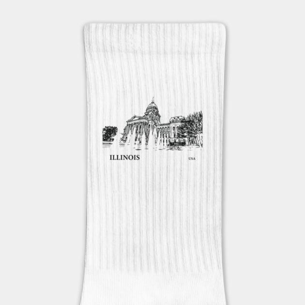 Illinois State USA by Lakeric