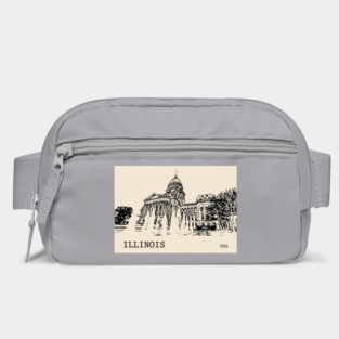 Illinois State USA Bag
