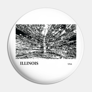 Illinois USA Pin