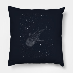Cosmic whale shark Pillow
