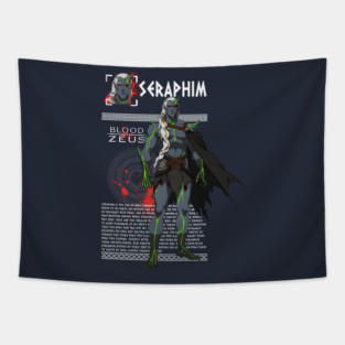 Seraphim (Blood of Zeus) Tapestry