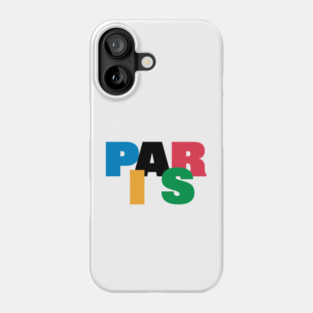 Paris in Olympics Colors Phone Case