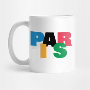 Paris in Olympics Colors Mug