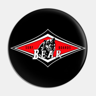 Bear Surfboards Pin
