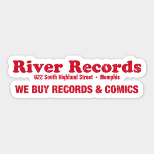 River Records Sticker