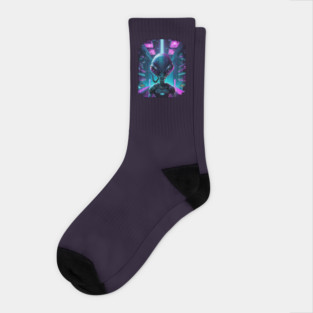 Alien-Head Socks