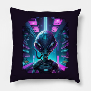Alien-Head Pillow