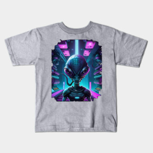 Alien-Head Kids T-Shirt