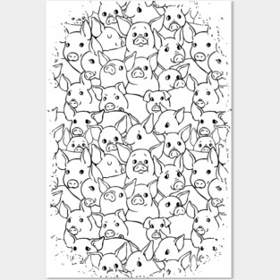 Oh Pig Posters and Art