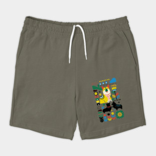 Scandinavian Corgi Shorts
