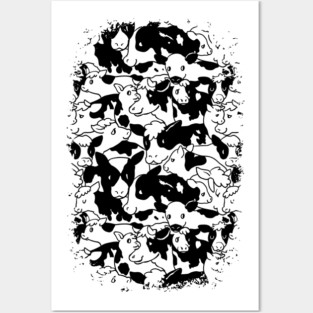 Oh Cows Posters and Art