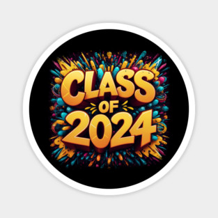 Class Of 2024 Senior Graduation Magnet