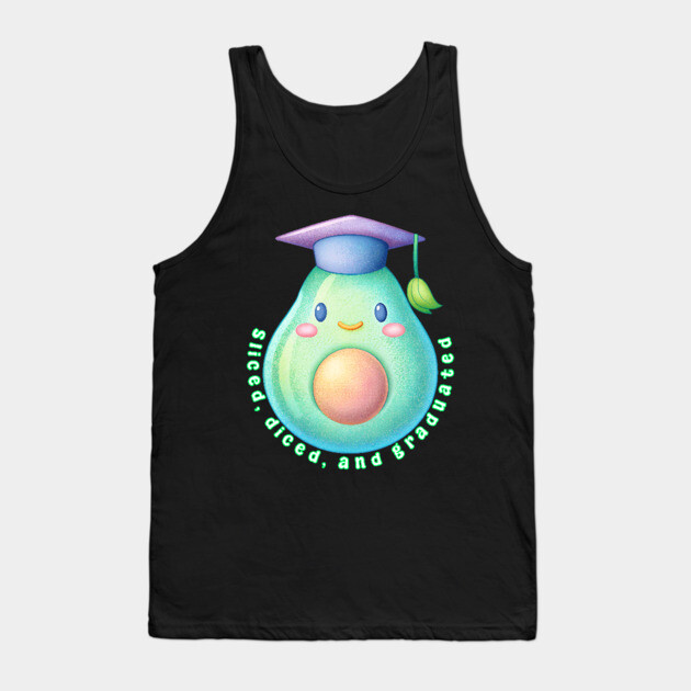 Sliced, diced and Graduated Tank Top by DIGITAL MERCH CREATIONS