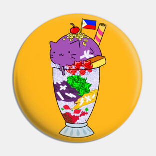 Halo Halo KITTY Pin