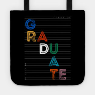 Vibrant Steps to Success - Class of 2024 Tote