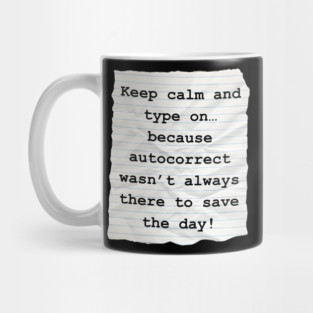 The Typing Era Mug