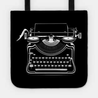 Echoes of the Past: Vintage Typewriter Tote