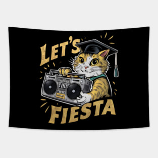 Let's Fiesta 'Graduation' Tapestry