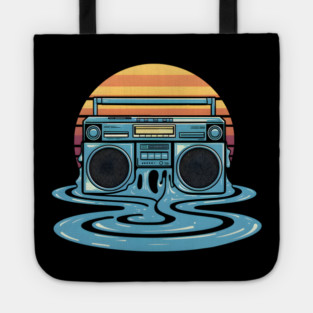 Boombox Sunset Tote