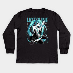 Hatsune-Miku Kids Long Sleeve T-Shirt