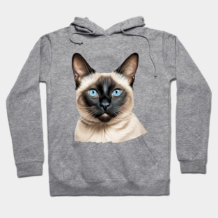 Sweet Siamese Cat Hoodie