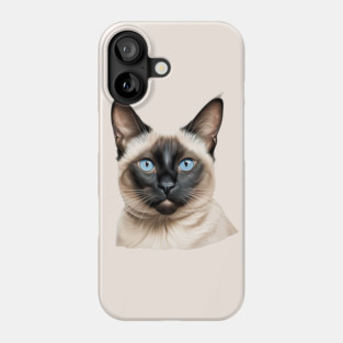 Sweet Siamese Cat Phone Case