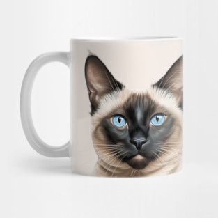 Sweet Siamese Cat Mug