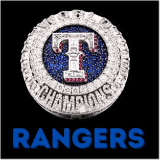 Texas Rangers World Series Ring Posters and Art