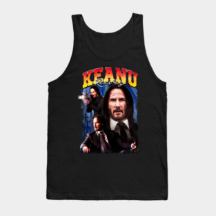 Bootleg Keanu Reeves Tank Top