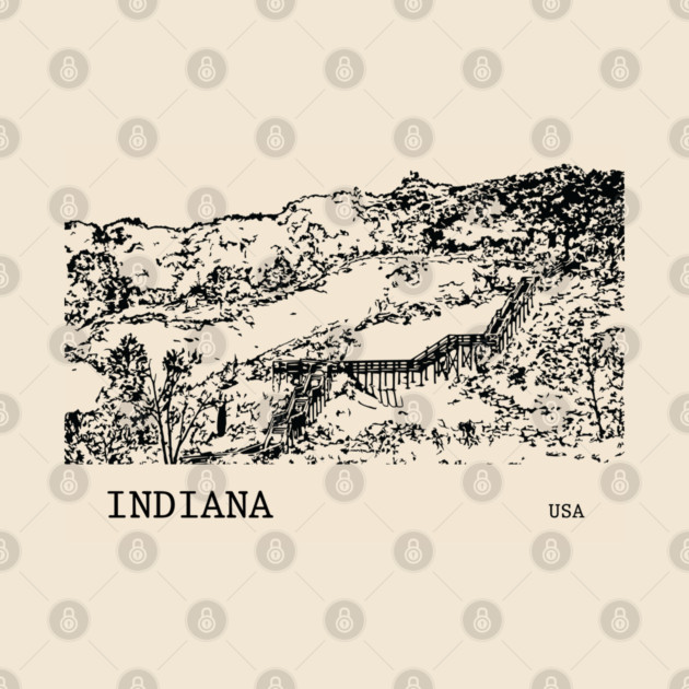 Indiana USA by Lakeric