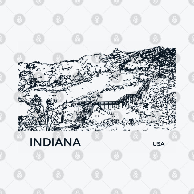 Indiana USA by Lakeric