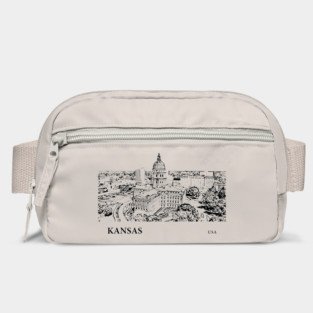 Kansas State USA Bag