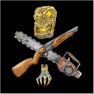 Evil Dead Crest Posters and Art