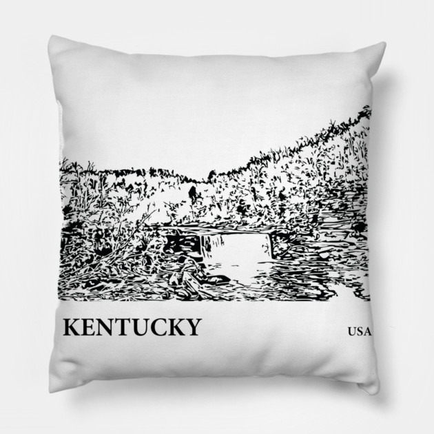 Kentucky USA Pillow by Lakeric