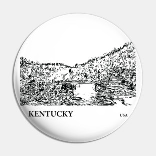 Kentucky USA Pin