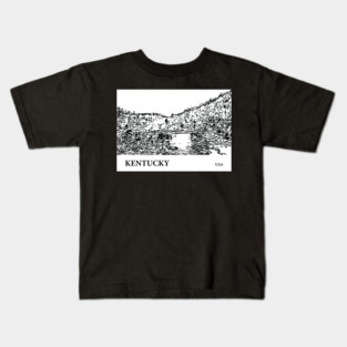 Kentucky USA Kids T-Shirt