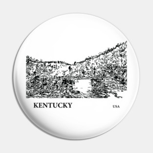 Kentucky USA Pin