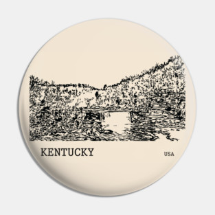 Kentucky USA Pin