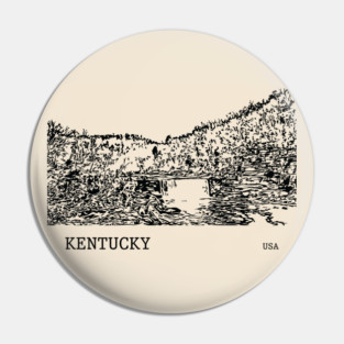 Kentucky USA Pin