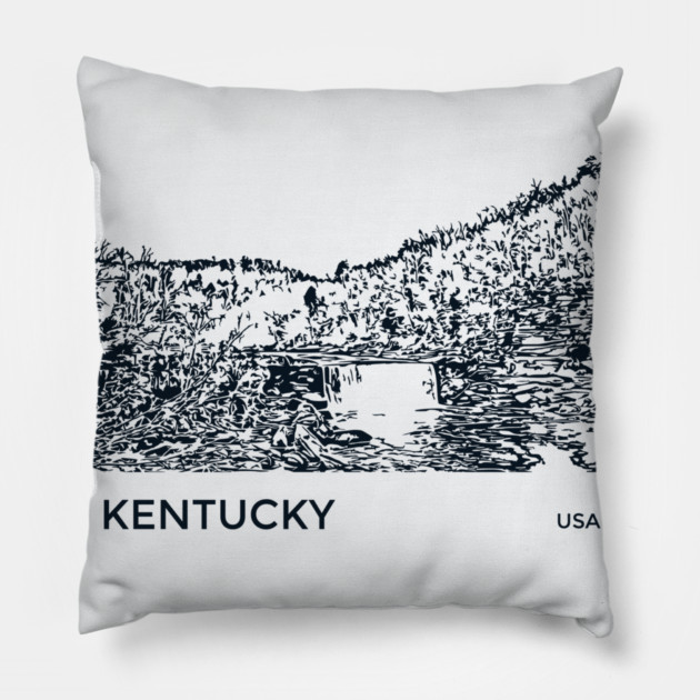Kentucky USA Pillow by Lakeric