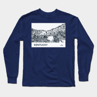 Kentucky USA Long Sleeve T-Shirt