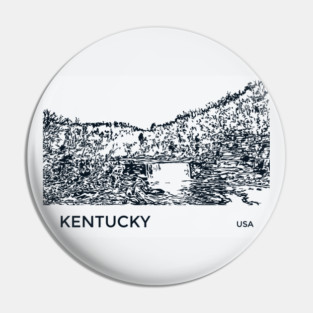Kentucky USA Pin