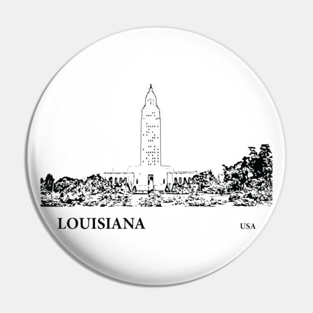 Louisiana State USA Pin by Lakeric